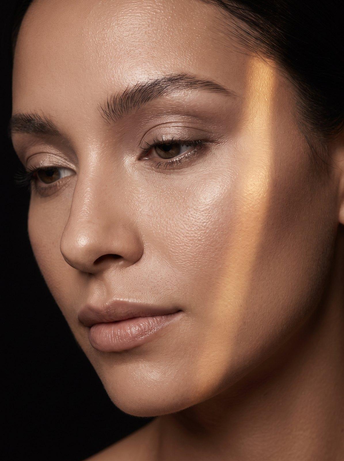 Ideal con maquillaje